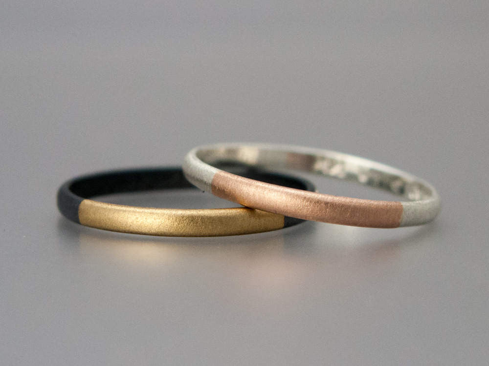 Yellow Gold Bracelet Mixing Rose Gold And Silver Mixed Silver And