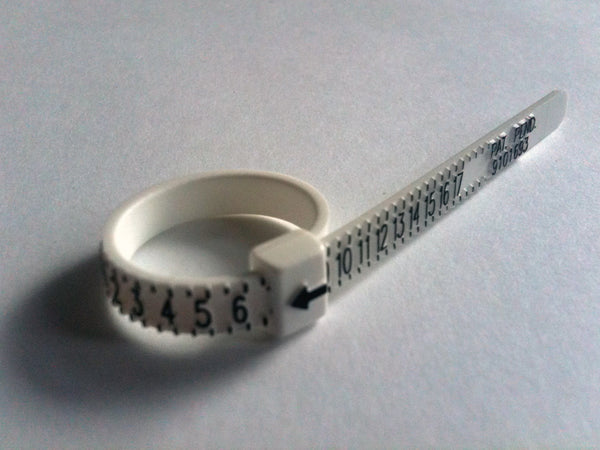 Plastic Ring Size Finder